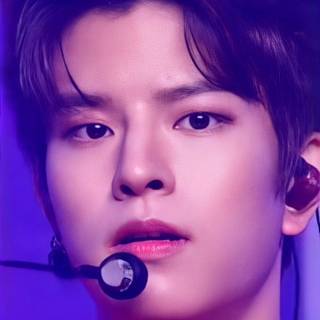 Purple Seungmin wallpaper