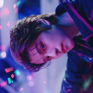 Purple Seungmin wallpaper