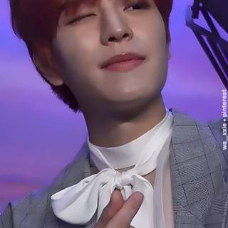 Purple Seungmin wallpaper
