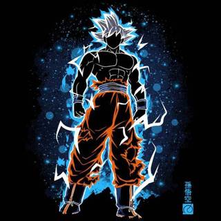 UI Goku iPhone wallpaper