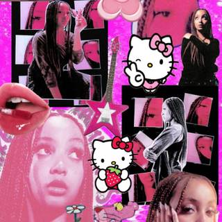 Aesthetic PinkPantheress wallpaper