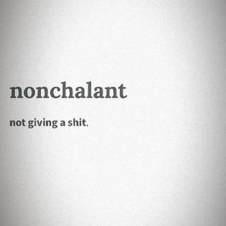 Nonchalant wallpaper