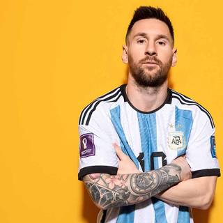 Messi and World Cup wallpaper