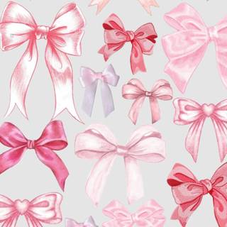 Bow collage wallpaper