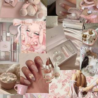 Bow collage wallpaper