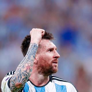 Messi and World Cup wallpaper