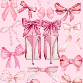 Bow collage wallpaper