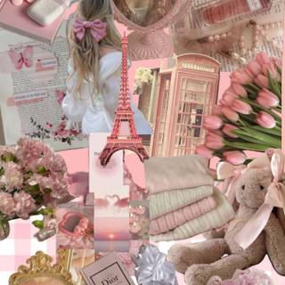 Bow collage wallpaper