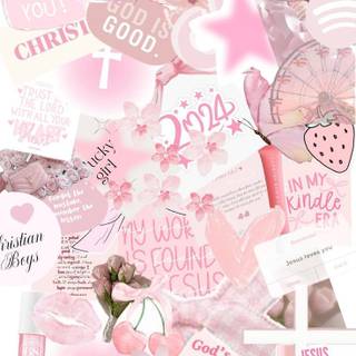 Bow collage wallpaper