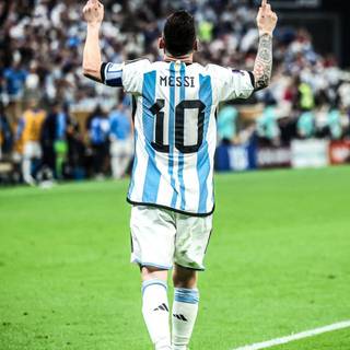 Messi and World Cup wallpaper