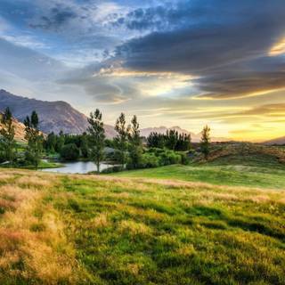 New Zealand landscape wallpaper