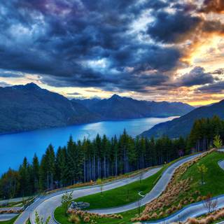 New Zealand landscape wallpaper