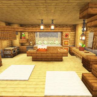 Minecraft wood wallpaper