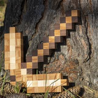 Minecraft wood wallpaper