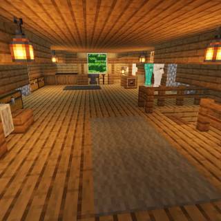 Minecraft wood wallpaper