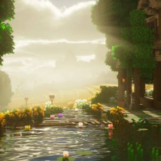 Minecraft wood wallpaper
