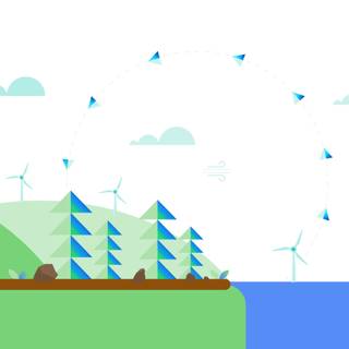Carbon cycle wallpaper