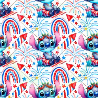 Stitch 4th of July wallpaper