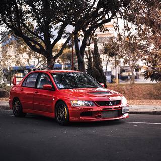 Mitsubishi Lancer Evolution IX wallpaper