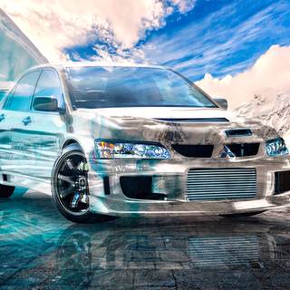 Mitsubishi Lancer Evolution IX wallpaper