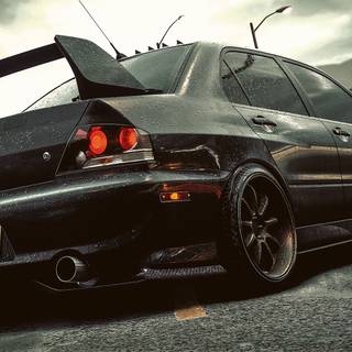 Mitsubishi Lancer Evolution IX wallpaper
