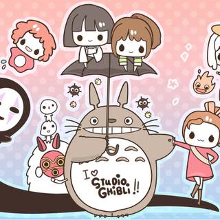 Cute Studio Ghibli wallpaper