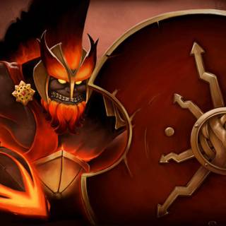 Mars Dota 2 wallpaper