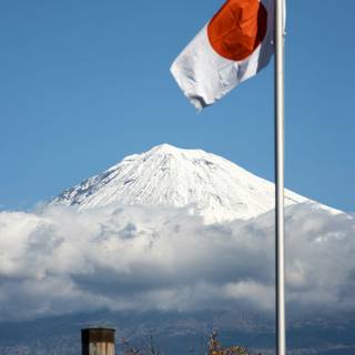 Flag of Japan wallpaper