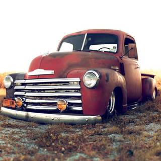 Old pickup wallpaper