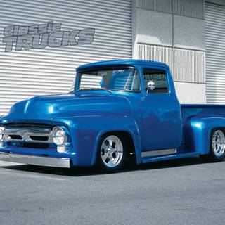 Old pickup wallpaper