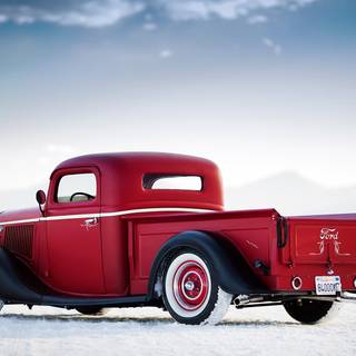 Old pickup wallpaper