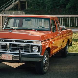 Old pickup wallpaper