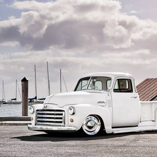Old pickup wallpaper