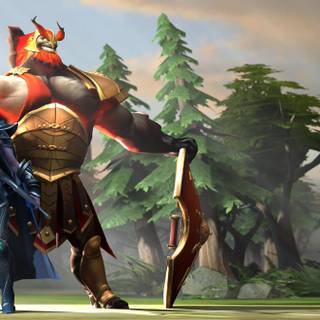 Mars Dota 2 wallpaper