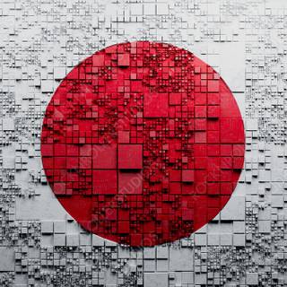 Flag of Japan wallpaper