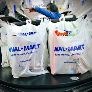 Walmart bag wallpaper