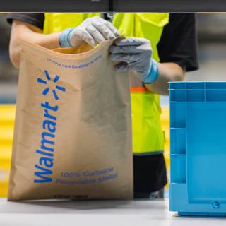 Walmart bag wallpaper