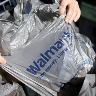 Walmart bag wallpaper
