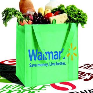 Walmart bag wallpaper
