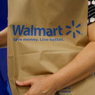 Walmart bag wallpaper