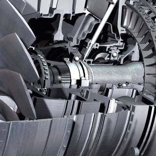 Turbojet engine wallpaper