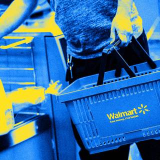 Walmart bag wallpaper