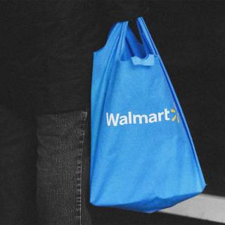 Walmart bag wallpaper