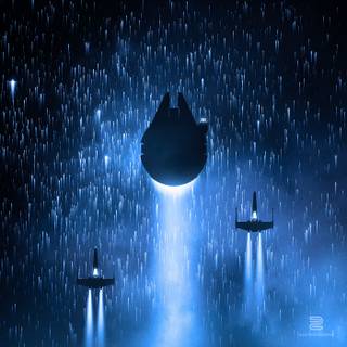 Star Wars hyperspace wallpaper
