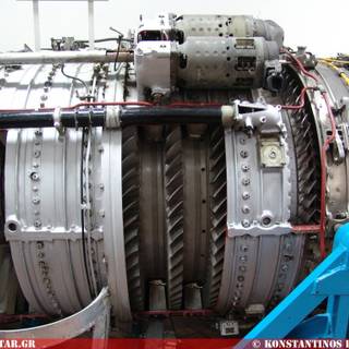 Turbojet engine wallpaper