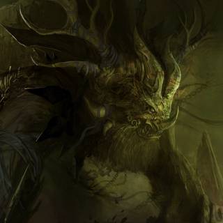 Grey dragon wallpaper