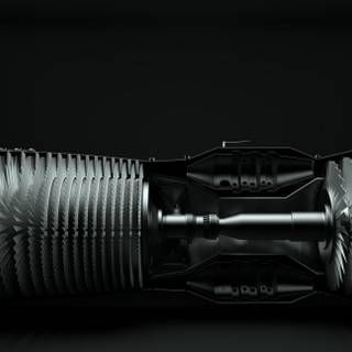 Turbojet engine wallpaper