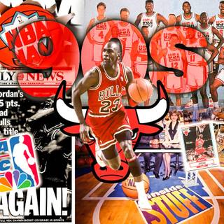 NBA 90s wallpaper