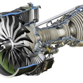 Turbojet engine wallpaper