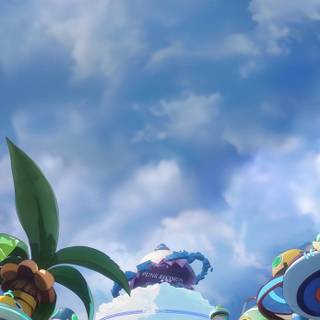 Egghead Island wallpaper